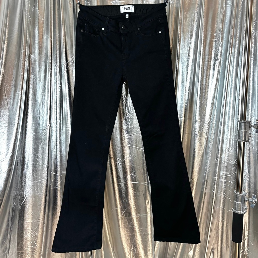 Paige Skyline Boot Black Bootcut Jeans